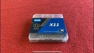 KMC X11 Chain Unboxing