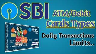 Best 6 Debit Cards of SBISBI  Debit card Daily Transactions Limits.. Tamil 2021