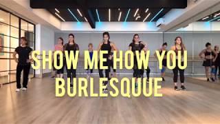 SHOW ME HOW YOU BURLESQUUE - Christina Aguilera   Coreografía Oficial Dance Workout  DNZ Workout