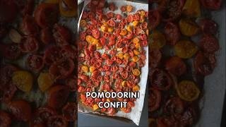 Pomodorini confit ️ Velocissimi e semplici da preparare 