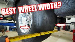 What Size Wheel for 235 275 & 315 Drag Radials for the Best Performance Tech Tip Tuesday