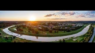 Aerial View of Ohio University Athens Campus Summer