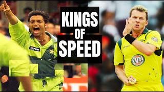 Shoaib Akhtar and Brett Lees Best Fast Bowling  Batsmen Terrified