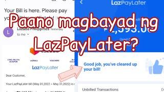 How to pay LazPayLater in LazadaPaano magbayad ng LazPayLater?