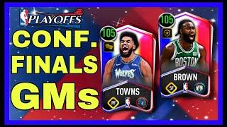 105 KAT & JB - NBA CONFERENCE FINALS GMs  LET’S GO  NBA LIVE MOBILE  NBA LIVE  NBA