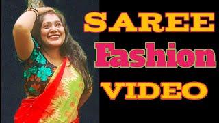 Actress With  Saree #NskyFashion Saree Shoot ।Saree Lover photoshoot video 2024