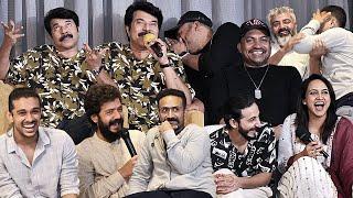 Bheeshma Parvam Team Funny Exclusive Interview  Mammootty  Soubin  Sreenath Basi  Srinda  Lena