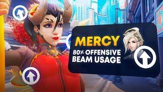 INSANE DAMAGE BOOST USAGE as Mercy  Top 500 Mercy Gameplay