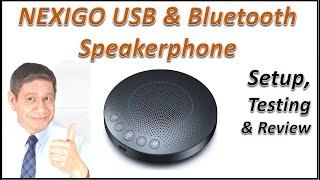 NEXIGO USB & Wireless Speakerphone Review