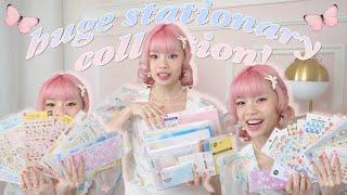 my GIANT stationary collection and stationary haul from japan 