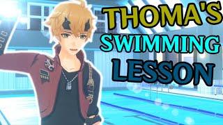 Thomas Swimming Lesson Genshin VR