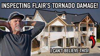 Inspecting FLAIRS Tornado Damage This is NOT Good...