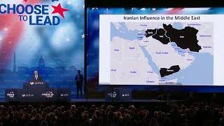 Benjamin Netanyahu at AIPAC Summit Iran is building an aggressive empire
