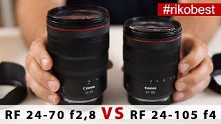 Canon RF 24-70mm F2.8 L vs RF 24-105 mm F4 L IS USM - welches ist das richtige RF Objektiv für dich