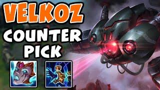 This is how I use Velkoz as a counterpick  Challenger Velkoz  10.24 - League of Legends