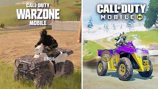 Warzone Mobile vs. Call of Duty Mobile - Battle Royale Comparison