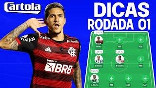 DICAS RODADA 1 - CARTOLA FC 2023 FOCADO EM VALORIZAR +25 CARTOLETAS 