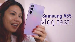 Samsung Galaxy A55 CAMERA vlog test Siem Reap Cambodia