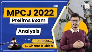 MPCJ 2022 Prelims Exam Analysis  MPCJ 2022