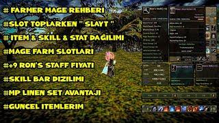 Knight Online FARMER MAGE REHBERİ  ITEM & SKILL & STAT DAĞILIMI  SLAYT ÖNEMİ  MP LINEN AVANTAJI