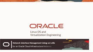 06. Network Interface Management using oci utils