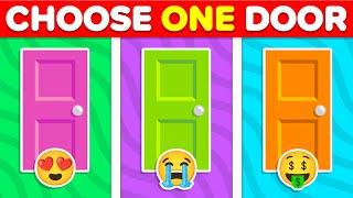 Choose One Door  2 GOOD and 1 BAD  Dont Choose The Wrong Door