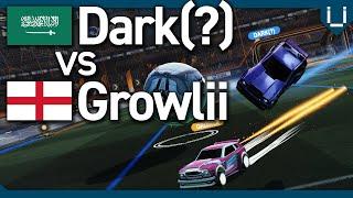 Mechanics vs Brains  Dark vs Growlii  Rocket League 1v1