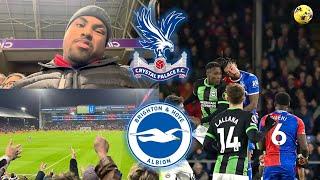 CRYSTAL PALACE 1-1 BRIGHTON VLOG 2324 *SITTING BACK TOO DEEP & CRAP TACTICS COST US* #ROYOUT