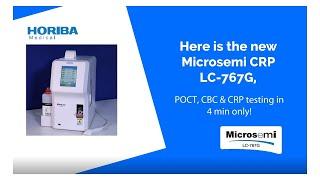 Introducing HORIBA Medical Microsemi CRP LC-767G hematology analyzer