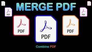 Merge PDF Online For Free - Merge PDF Files - Combine PDF Files