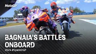 BIG Battles with Bagnaia in Jerez ️  2024 #SpanishGP