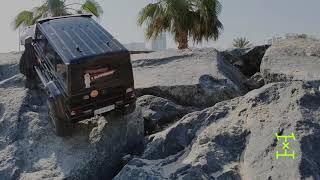 TRAXXAS TRAILS  Ep1MAMZAR BEACH TRX4 MERCEDES G500 ROCK CRAWLING TECHAUTORC