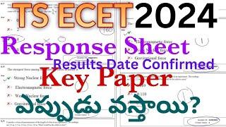 Ts Ecet 2024 Key Paper response sheet & results release date