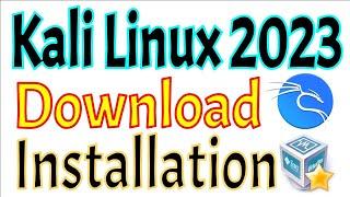 Download and Install Kali Linux 2023 inside VirtualBox #kalilinux #virtualbox #slashrootdotin