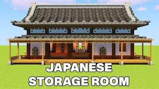 Japanese Storage Room  Minecraft Tutorial