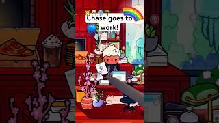 Chase loves his new job #toca