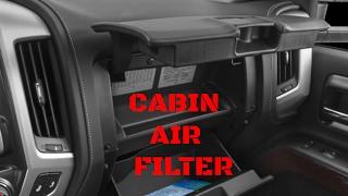 GMC SierraChevy Silverado Cabin Air Filter Replacement 2014-2018