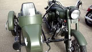 Royal Enfield with sidecar