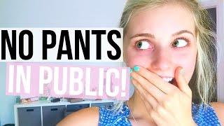 NO PANTS IN PUBLIC  Aspyn + Parker