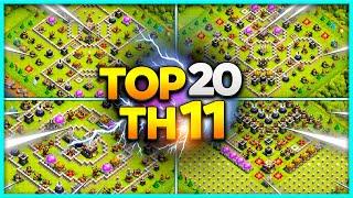 Best CRAZY TH11 WARTROPHY Base Link 2024 Top20 Clash of Clans - Town Hall 11 War Base LINK