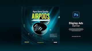 Online display ads Design For Product  Adobe Photoshop Tutorial