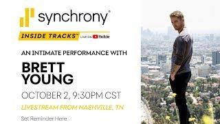 Synchrony Inside Tracks An Intimate Performance with Brett Young Live from Nashville...Watch Now