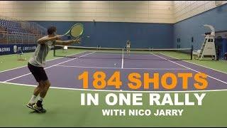 Insane Rally With Top ATP Player Nicolas Jarry TENFITMEN - Episode 91