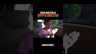 The difference between a stock and crypto investor..