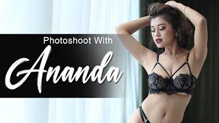 Photoshoot With ANANDA  Model Cantik yang selalu gak mis dalam berpose
