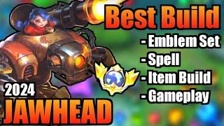 JAWHEAD BEST BUILD 2024  TOP 1 GLOBAL JAWHEAD BUILD  JAWHEAD - MOBILE LEGENDS  MLBB Part 3