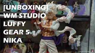 UNBOXING WM STUDIO - Luffy Gear 5 Nika Resin Figure No Commentary