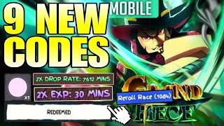 *NEW CODES* ALL NEW WORKING CODES IN GRAND PIECE ONLINE 2024 JULY ROBLOX GPO CODES