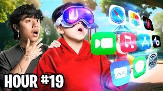 Kids Try Apple Vision Pro LIFE HACKS