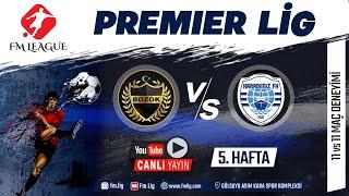 FM LEAGUE  PREMİER LİG  FC BOZOK - KARADENİZ FK  5. HAFTA